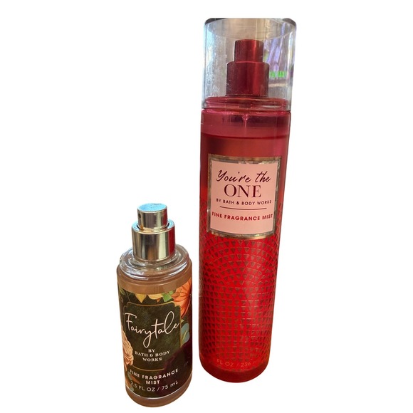 Bath & Body Works Other - Bath Body Works Fragrance Mist You're the One & Fairytale